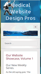 Mobile Screenshot of medicalwebsitedesignpros.com